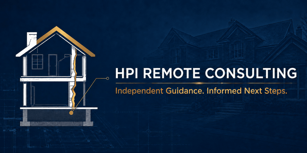 Hill Property Inspections remote consulting