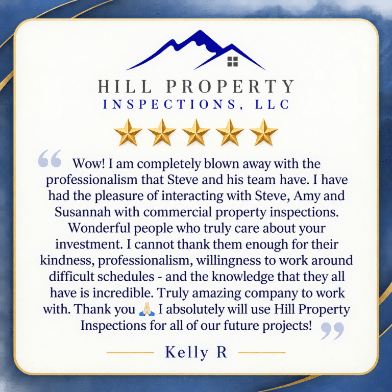 5-star review for HPI commercial inspection